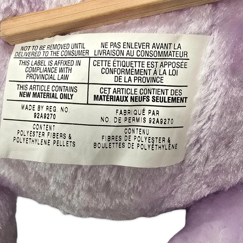 DISNEY STORE Purple Plush Winnie the Pooh Toy Spring Pastel 10